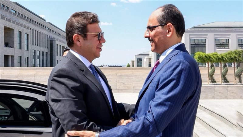 رئيس المخابرات العامة يلتقى نظيره التركي لبحث عدد من القضايا محل الاهتمام المشترك