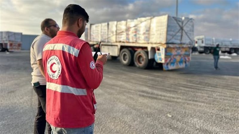 4 آلاف طن مساعدات في طريقها لغزة ضمن قافلة «زاد العزة 222»