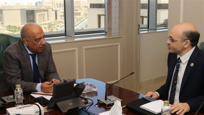 وزير الكهرباء يبحث مع رئيس هيئة المواد النووية الاستفادة من العناصر الأرضية والنادرة