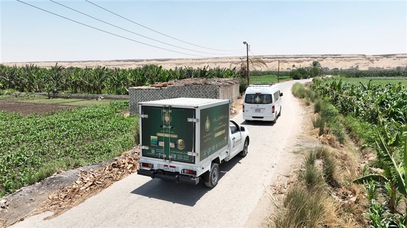 «بيت الزكاة» ينتهي من توزيع لحوم الأضاحي على المستحقين بمحافظات الوجه البحري