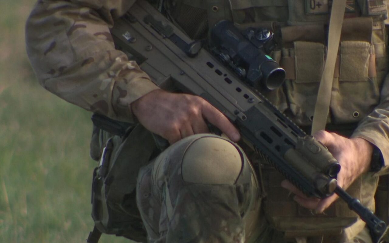 British soldier killed in training accident