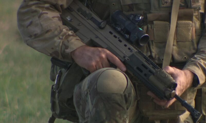 British soldier killed in training accident