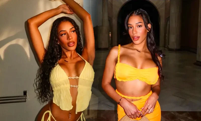 Meet the stunning influencer caught in middle of Misfits vs Fame bout between Chase DeMoor and ex Aleks Petrovic