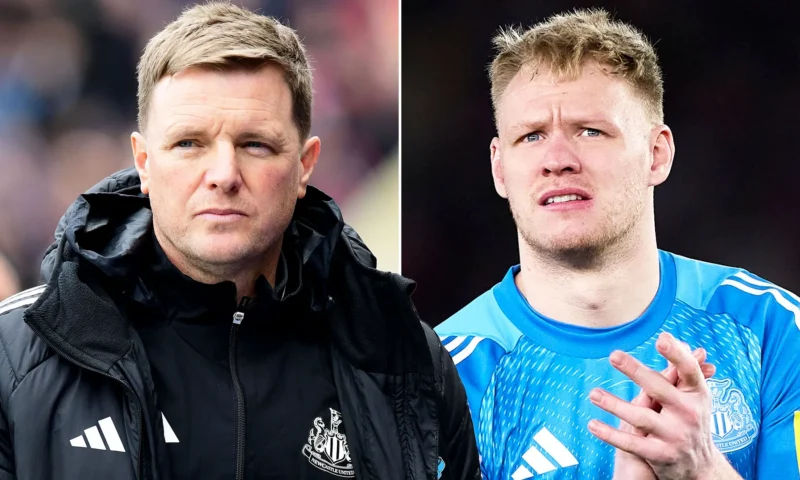 Newcastle release five senior players including two ex-England stars and Eddie Howe snubs chance to sign Aaron Ramsdale