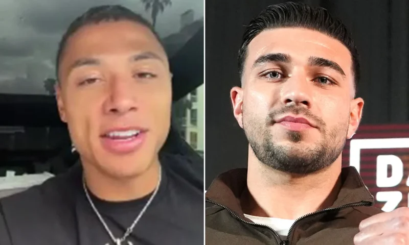 Misfits Boxing star Chase DeMoor calls out Tommy Fury ahead of Eddie Hall fight after feuding with brother Roman