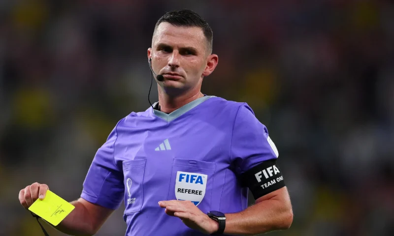 Who is Michael Oliver? Premier League referee officiating at World Cup 2026
