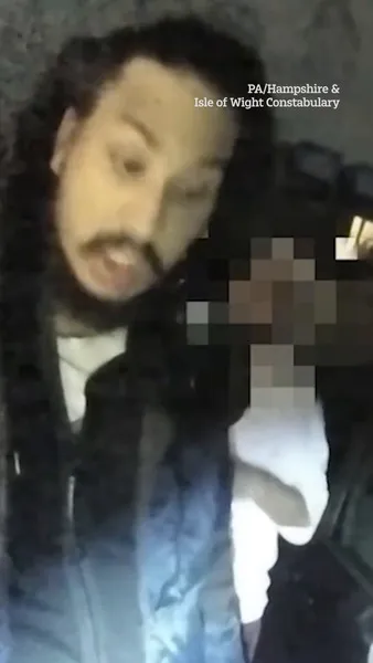 Moment cops ignore dying victim’s plea for help after cuffing him