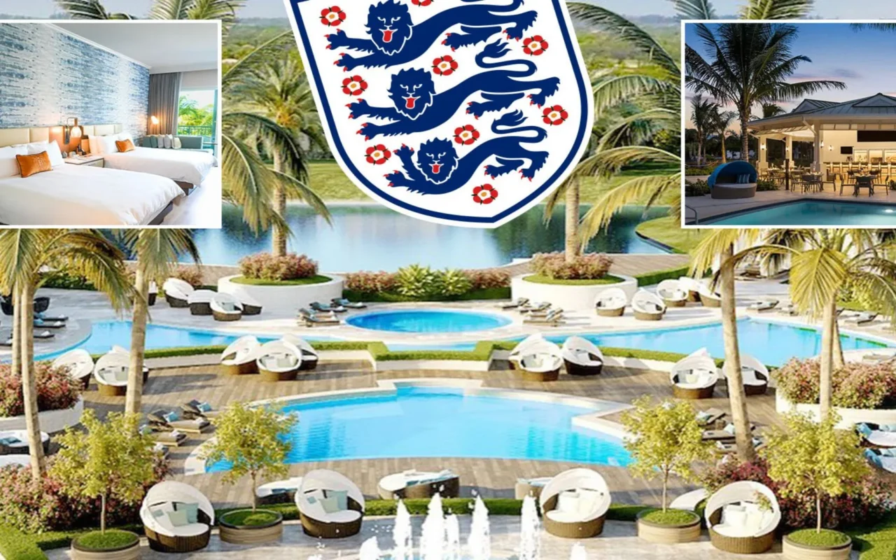 Inside England squad’s $100million luxury World Cup hotel with sprawling golf course and foie gras for dinner