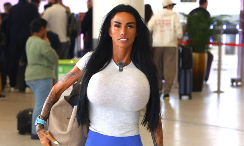 Concerned Katie Price rushes out to Dubai as husband Lee Andrews is due to be released from jail today