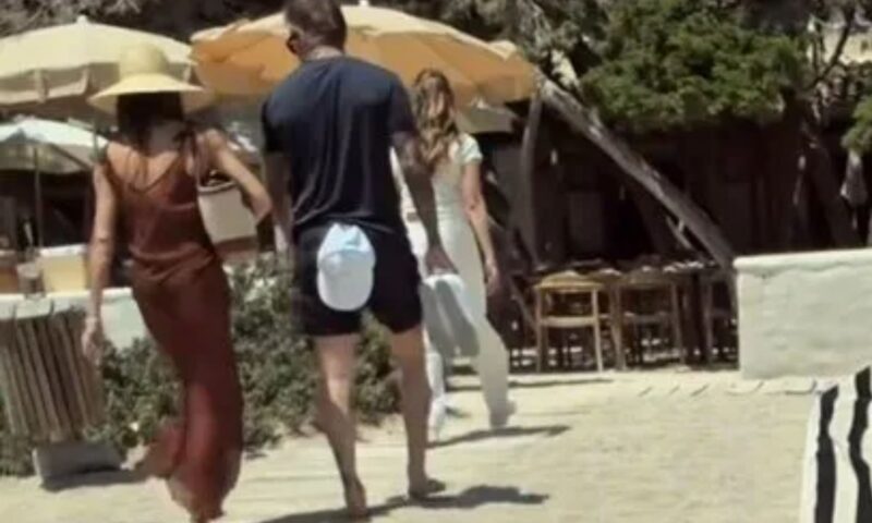 Megastar A-list Brit couple spotted by stunned holidaymaker holding hands on Ibiza beach – would you have noticed them?