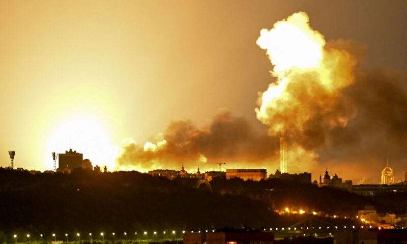 ‘Massive enemy attack’ kills at least 13 across Ukraine as evil Putin’s forces unleash 656 drones and 73 missiles