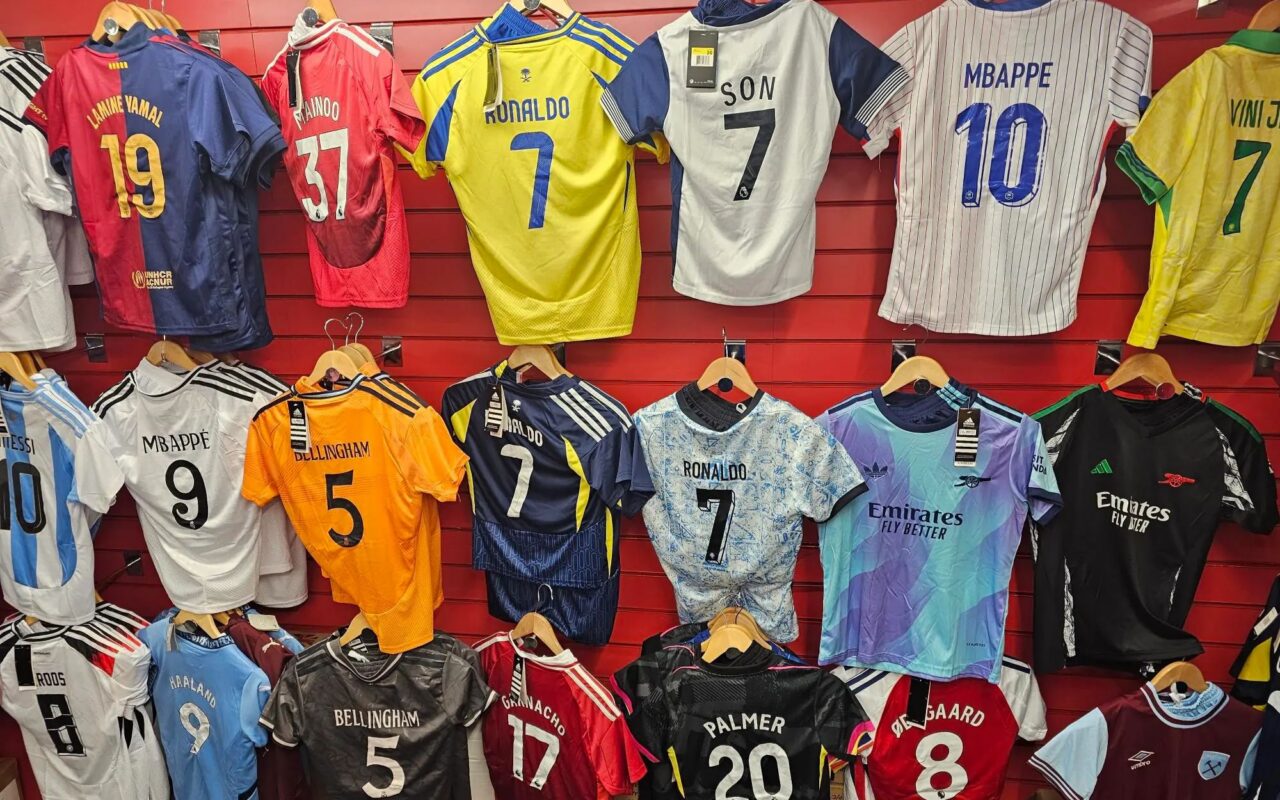 How knock-off £12 England shirts fuel drug gangs with starving ‘slaves’ kept in filthy factories with buckets for loo