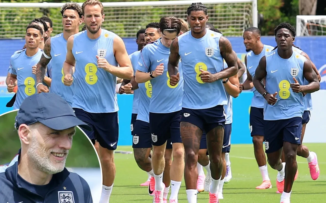 England stars train in US for first time in 32C Miami heat as they prepare for World Cup opener against Croatia