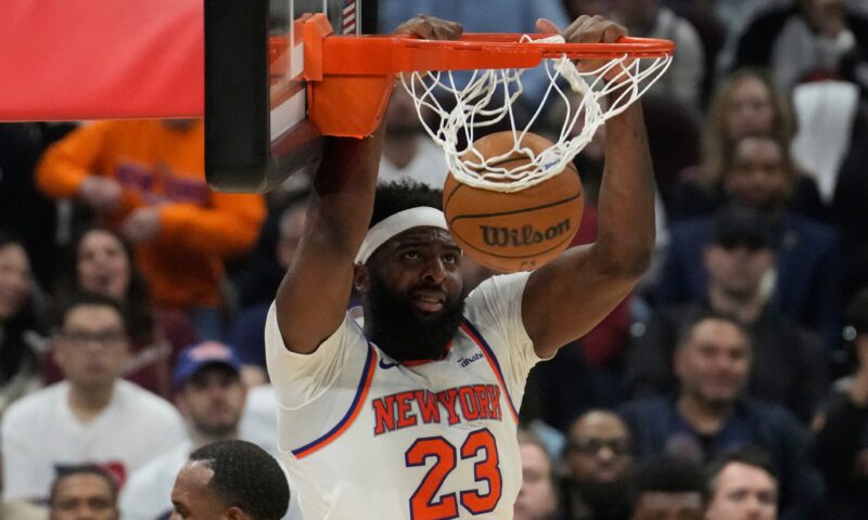 Mitchell Robinson avoiding media as mystery grows around broken pinky ahead of NBA Finals