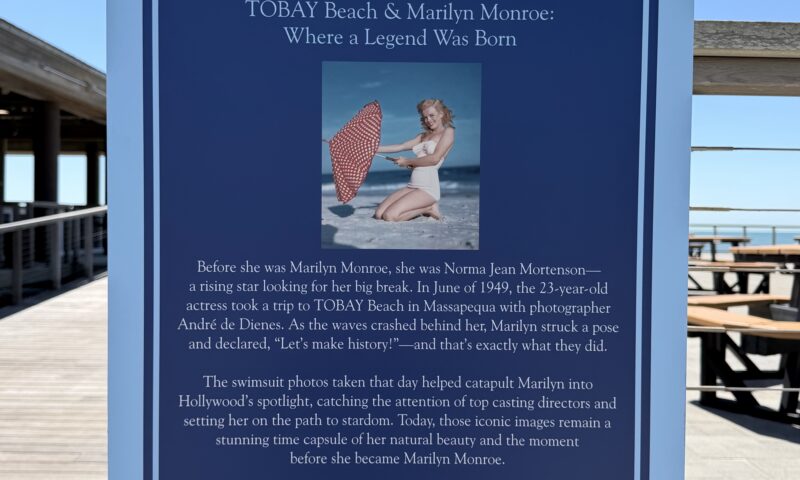 Long Island beach with special tie to Marilyn Monroe reveals touching tribute for legend’s 100th birthday