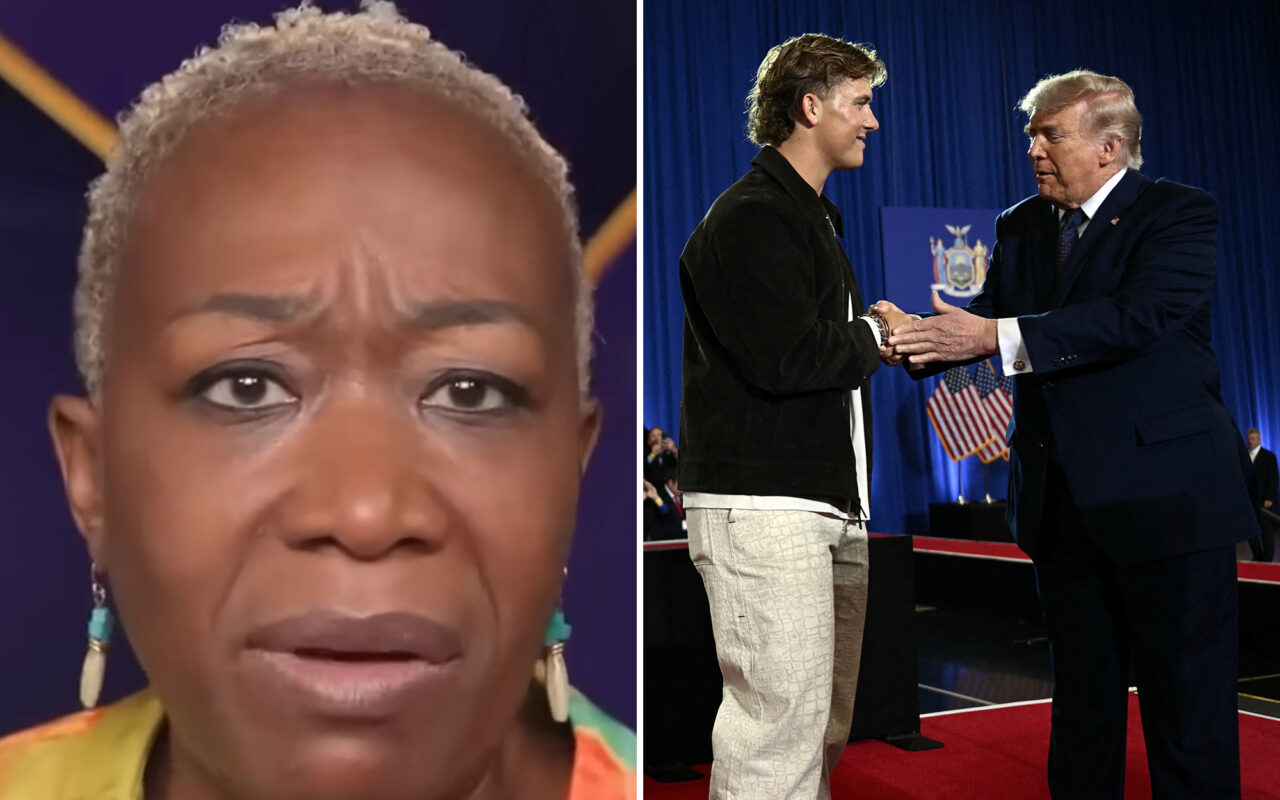 Ex-MSNBC host Joy Reid rants she’s a ‘former’ Giants fan after ‘idiot’ Jaxson Dart introduced Trump