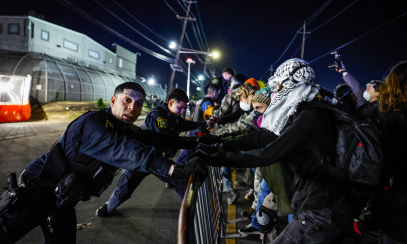 Anti-ICE protesters all the way from Portland arrested during violent Delaney Hall clashes, DHS says