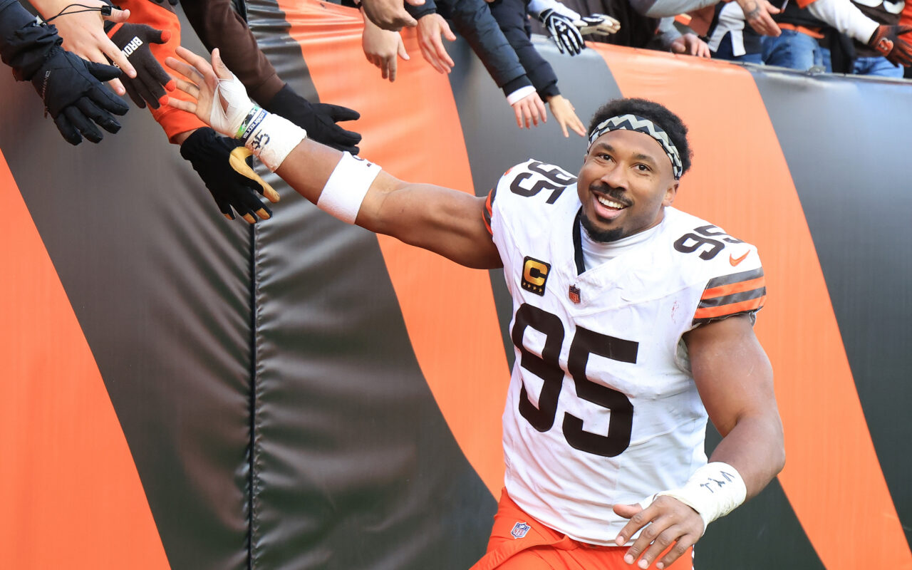 Fans convinced LA-native Chloe Kim ‘had something to do’ with shocking Myles Garrett Rams trade