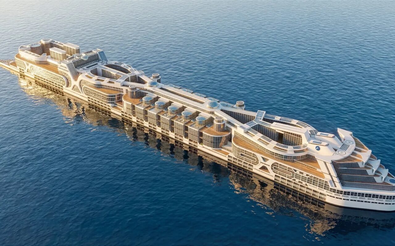 Plans for ‘floating city’ that would carry 80,000 people dwarfing the finest cruise ships in the world