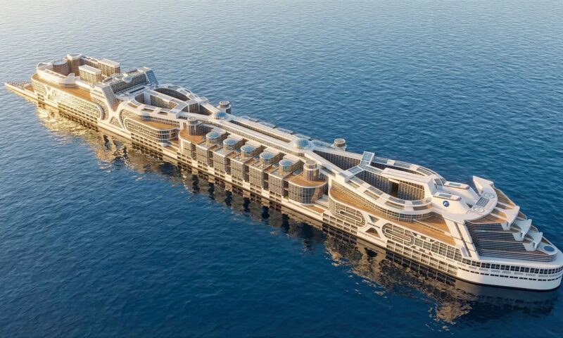 Plans for ‘floating city’ that would carry 80,000 people dwarfing the finest cruise ships in the world