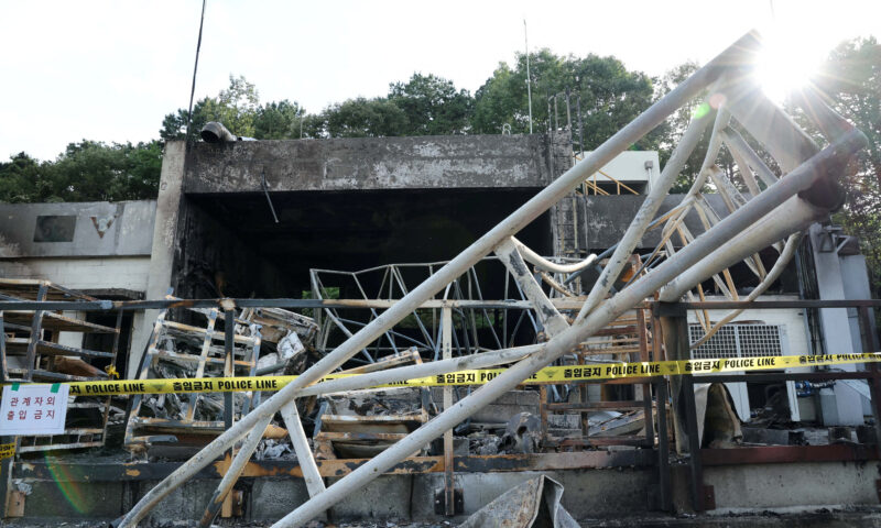 Explosion and fire at defense company in South Korea kills 5