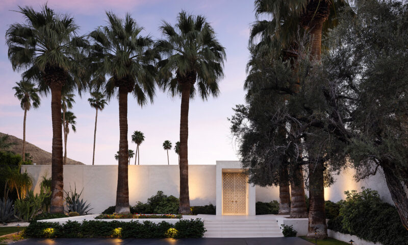 Fortress-like Palm Springs retreat asking $6.75M has historic ties to a Chicago mob associate