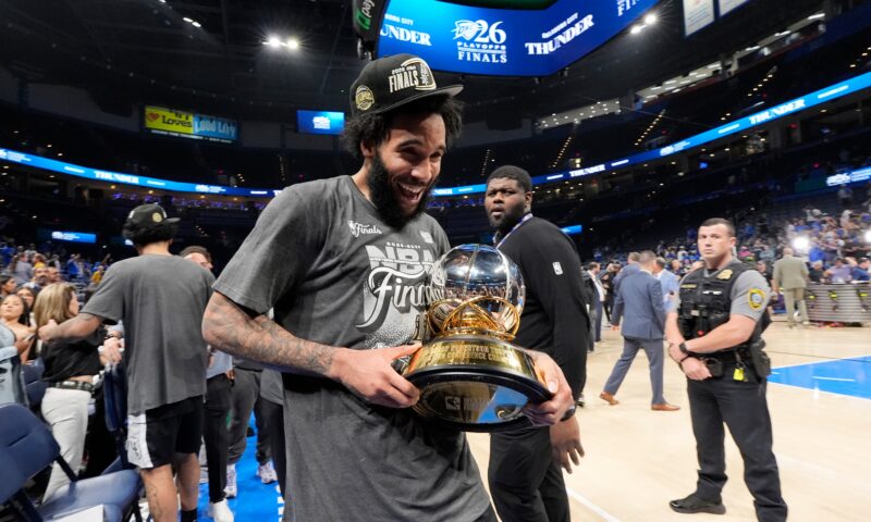 Spurs’ Julian Champagnie living out dream scenario after roller coaster journey: ‘Deserves everything’