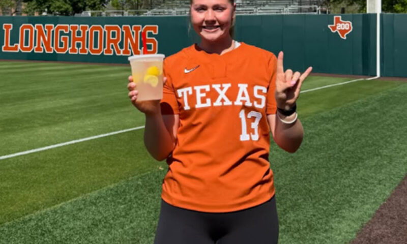 Texas softball star’s ‘weird’ ladybug habit revealed during College World Series
