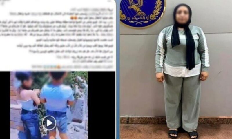 سيدة اصطحبت طفليها للمقابر للنيل من طليقها.. فيديو شغل المصريين