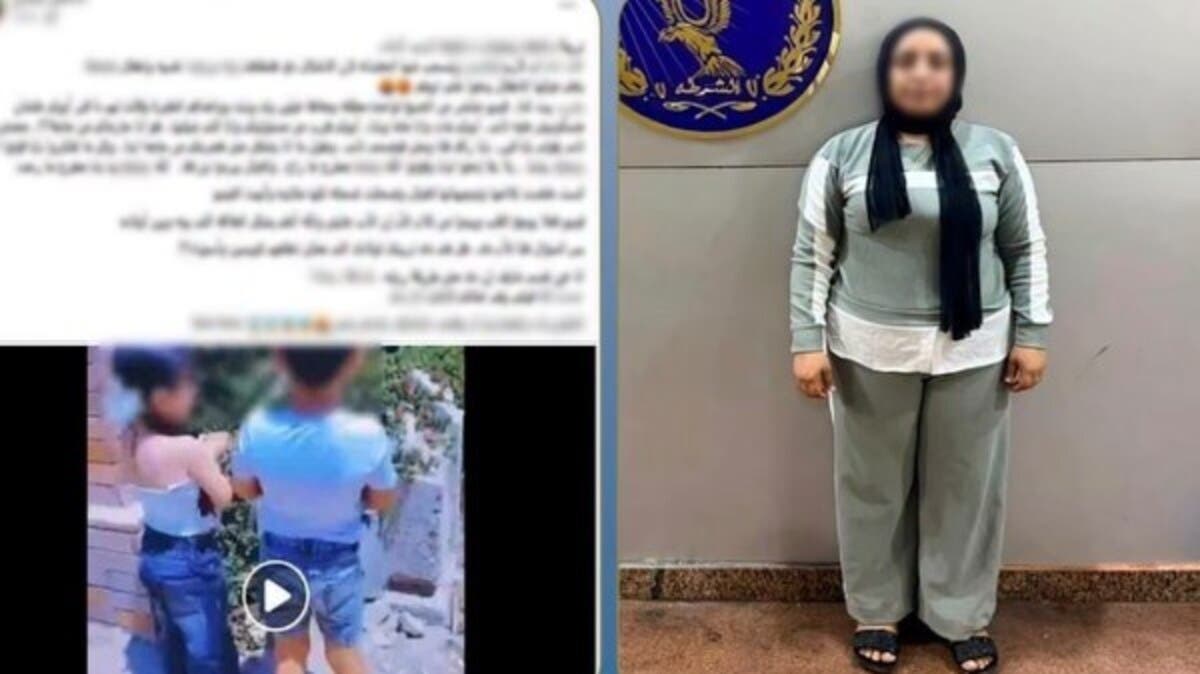 سيدة اصطحبت طفليها للمقابر للنيل من طليقها.. فيديو شغل المصريين
