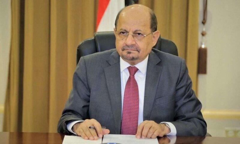 رئيس الوزراء اليمني: الحوثي يختلق أعذاراً وادعاءات باطلة تجاه الحكومة والتحالف