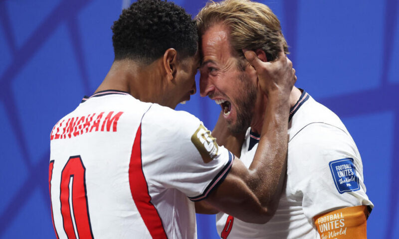 هاري كاين يقود إنجلترا لثمن نهائي كأس العالم بعد فوز صعب على الكونغو الديمقراطية 2-1