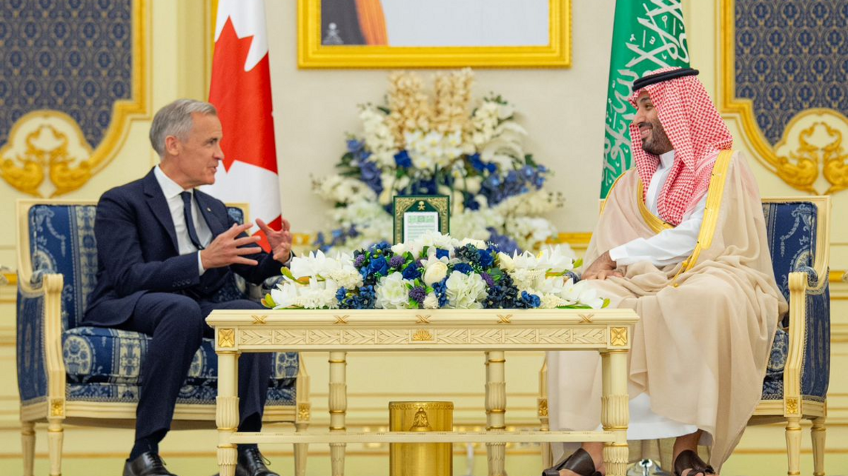 ولي العهد السعودي ورئيس وزراء كندا يبحثان في جدة الأحداث الإقليمية والدولية