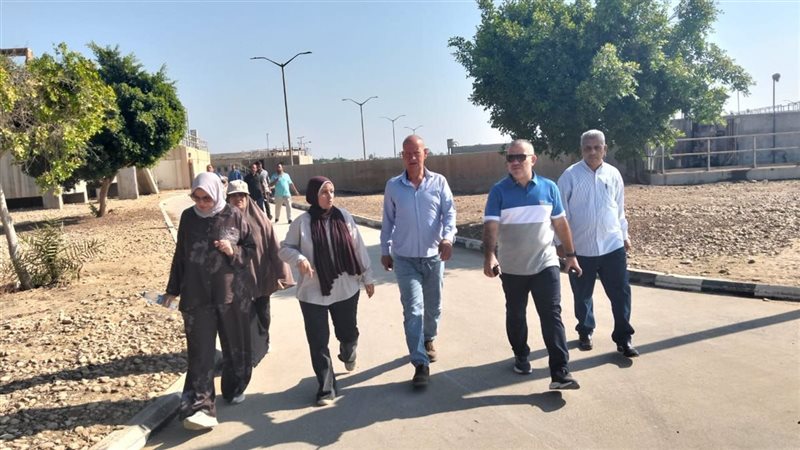 رئيس شركة مياه الفيوم يتفقد إحلال وتجديد محطة قحافة استعدادا لزيادة قدراتها