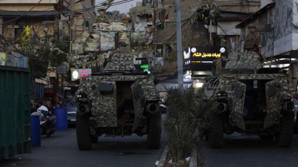 الجيش اللبناني يبدأ الانتشار في المناطق التجريبية بجنوبي البلاد