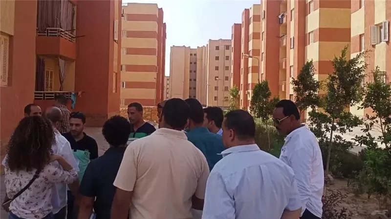 حملة ضبطية قضائية على شقق الإسكان الاجتماعي المخالفة بقنا الجديدة