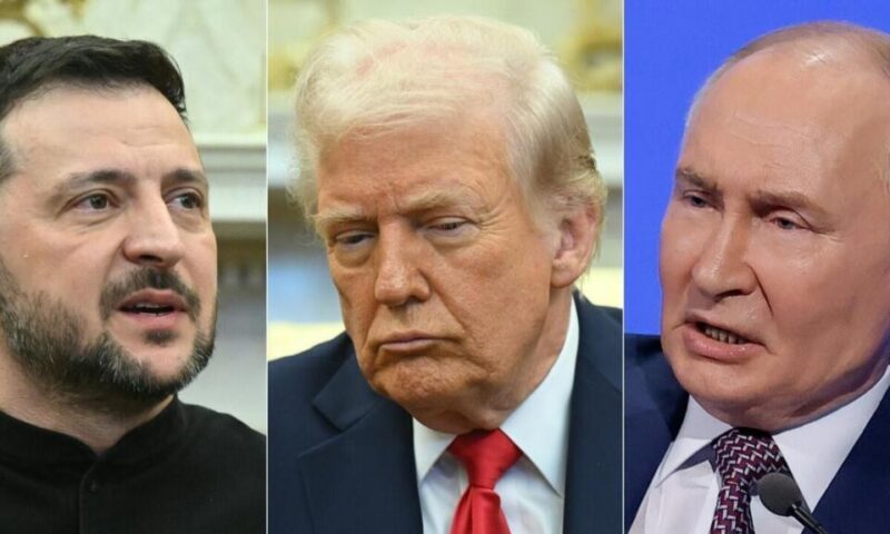 زيلينسكي وبوتين يتواصلان هاتفيا مع ترامب قبل قمة الحلف الأطلسي بتركيا