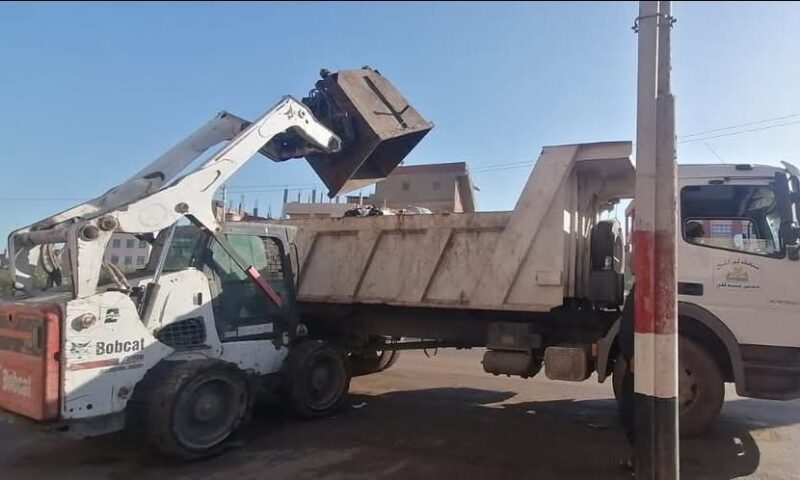 رفع  430 طن قمامة ومخلفات من الشوارع بالمحلة