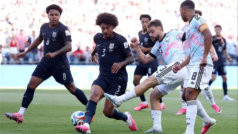 كأس العالم 2026، بلجيكا تتقدم على أمريكا 2-1 في الشوط الأول