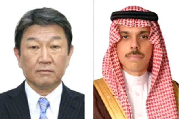 وزير الخارجية السعودي ونظيره الياباني يبحثان العلاقات الثنائية وتطورات الأوضاع الإقليمية
