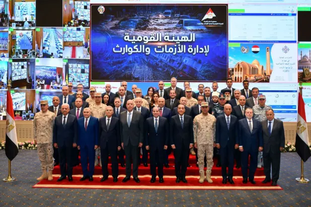 السيسي يستعرض إمكانات مصر في إدارة الطوارئ والأزمات