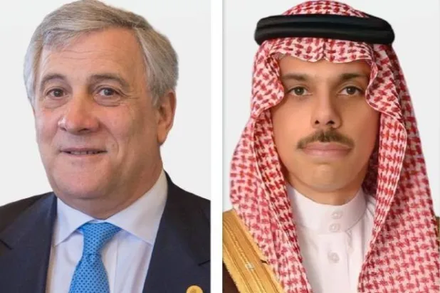 مباحثات سعودية – إيطالية تناقش المستجدات وحرية الملاحة وحل الدولتين