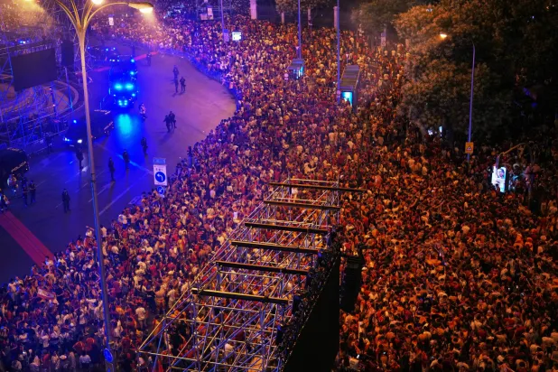 احتفال مليوني ينتظر «أبطال العالم» في مدريد