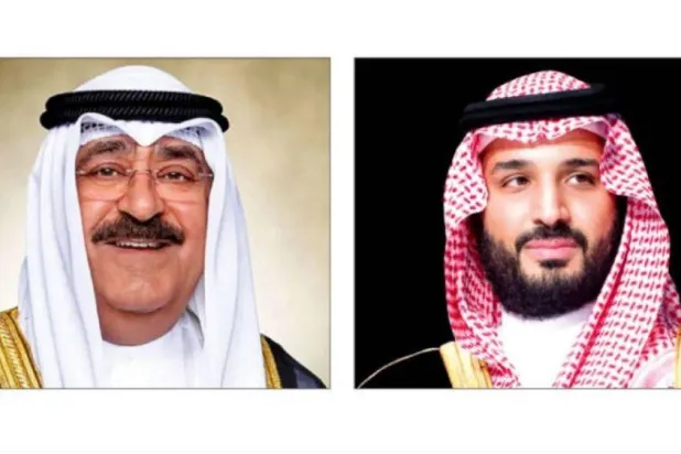 ولي العهد السعودي يؤكد تضامن المملكة مع الكويت