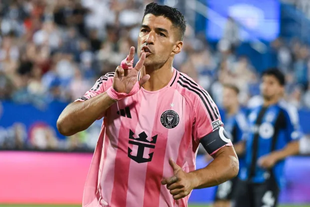 سواريز يقود إنتر ميامي للفوز السادس توالياً بالدوري الأميركي