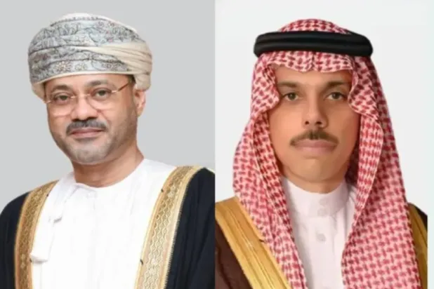 وزيرا خارجية السعودية وعُمان يبحثان تطورات المنطقة وأمن الملاحة بمضيق هرمز