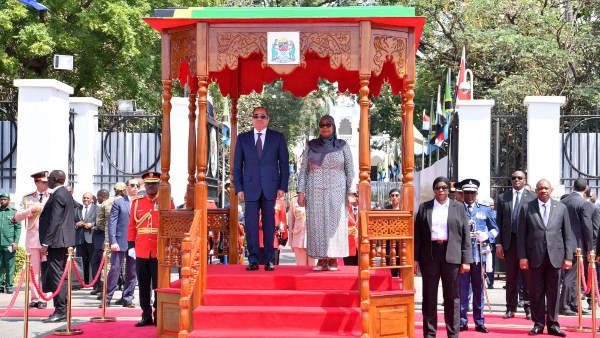 الرئيس السيسي: ناقشت مع رئيسة تنزانيا تشجيع الاستثمارات بين البلدين وتكثيف التعاون بمشاركة القطاع الخاص