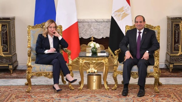 رئيسة وزراء إيطاليا تتوافق مع الرئيس السيسي في طرحه لمواجهة الهجرة غير الشرعية