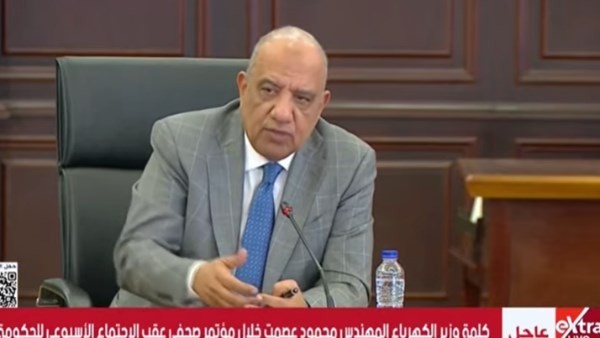 وزير الكهرباء : مواردنا من السولار والمازوت والغاز كافية لتوليد الطاقة