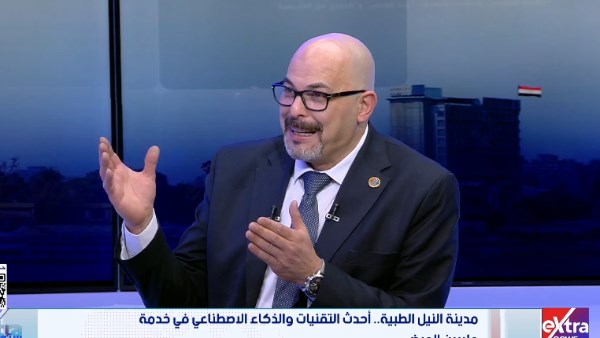 مدير معهد ناصر يكشف موعد تشغيل مدينة النيل الطبية: 52% نسبة التنفيذ وافتتاحها مطلع 2028 | فيديو
